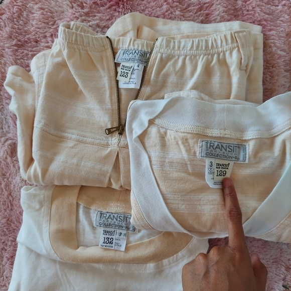 Transit Par-Such Collection Vintage Cotton 3 Piece Skirt Set - Picture 6 of 6